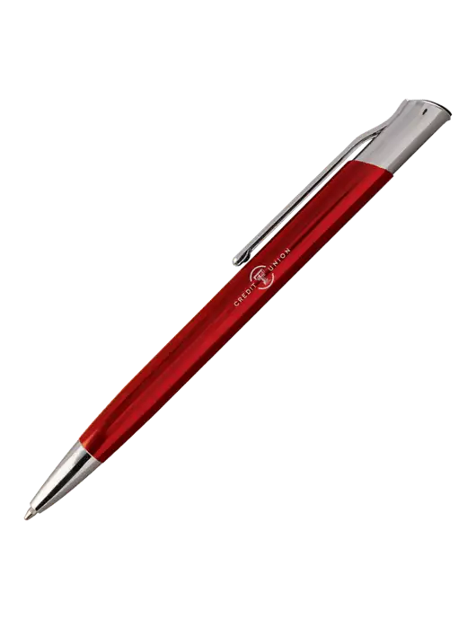 San Malo Red Pen - Black Ink w/Texas Tech CU Logo