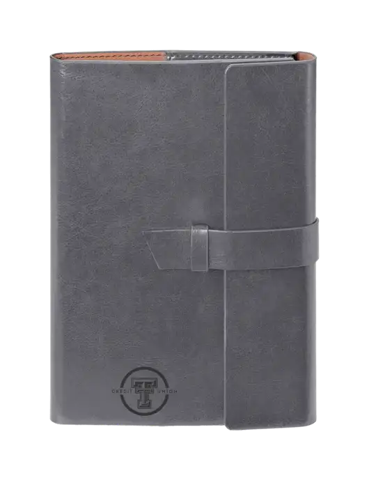 Fabrizio Grey 6.875 x 9.56 Portfolio w/Texas Tech CU Logo