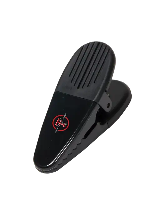 Magnetic Black Power Clip w/Texas Tech CU Logo