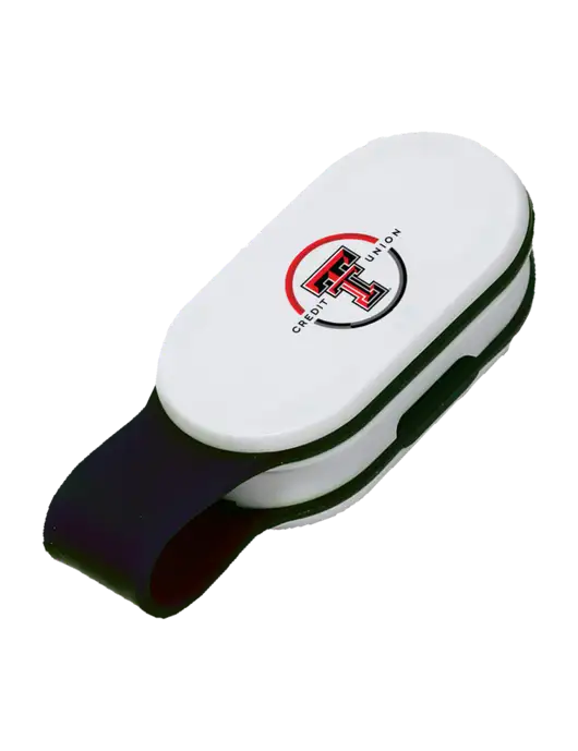 Magna Clip Black Personal Safety Light w/Texas Tech CU Logo