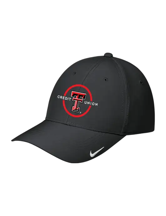 Nike Black Dri-FIT Legacy Cap w/Texas Tech CU Logo