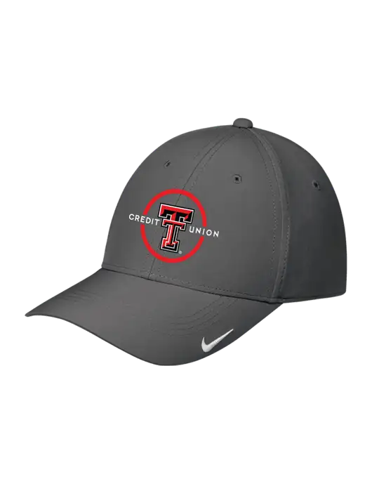 Nike Dark Grey Dri-FIT Legacy Cap w/Texas Tech CU Logo