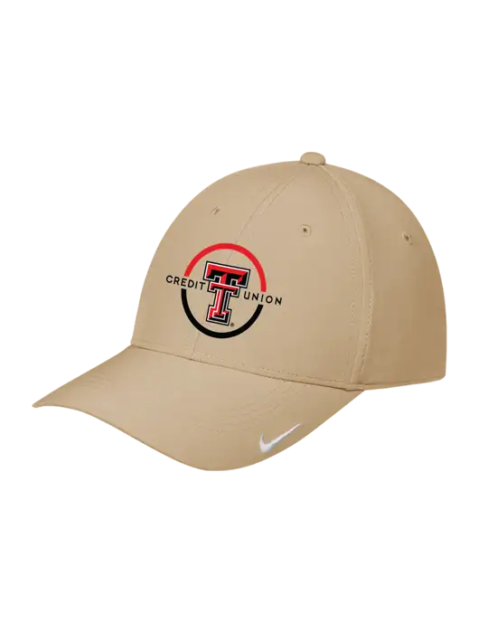 Nike Tan Dri-FIT Legacy Cap w/Texas Tech CU Logo