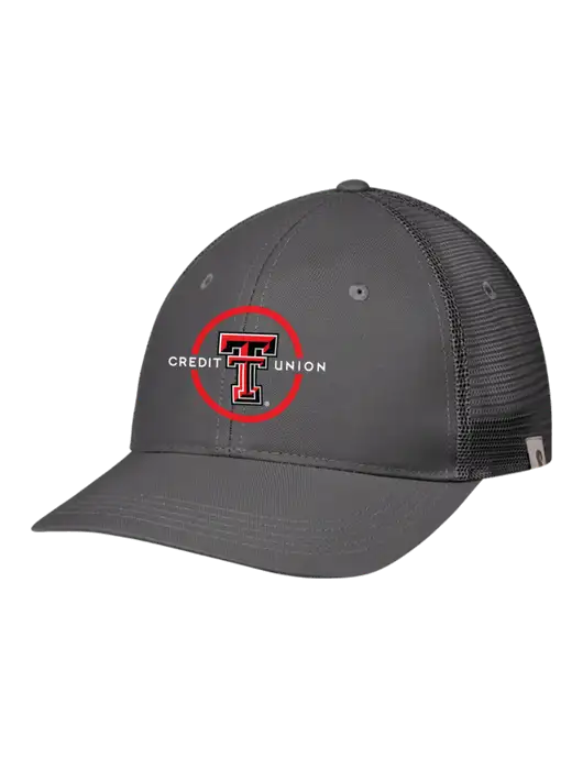 Carhartt Dark Grey Trucker Rugged Pro Series Cap w/Texas Tech CU Logo