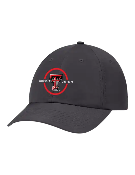 Richardson Relaxed Performance Lite Dark Grey Cap w/Texas Tech CU Logo
