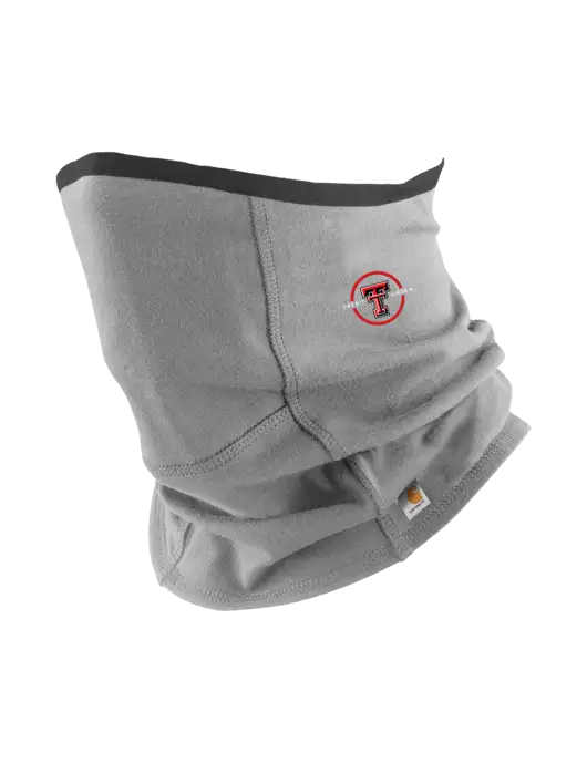Carhartt Medium Grey Cotton Blend Filter Pocket Gaiter w/Texas Tech CU Logo