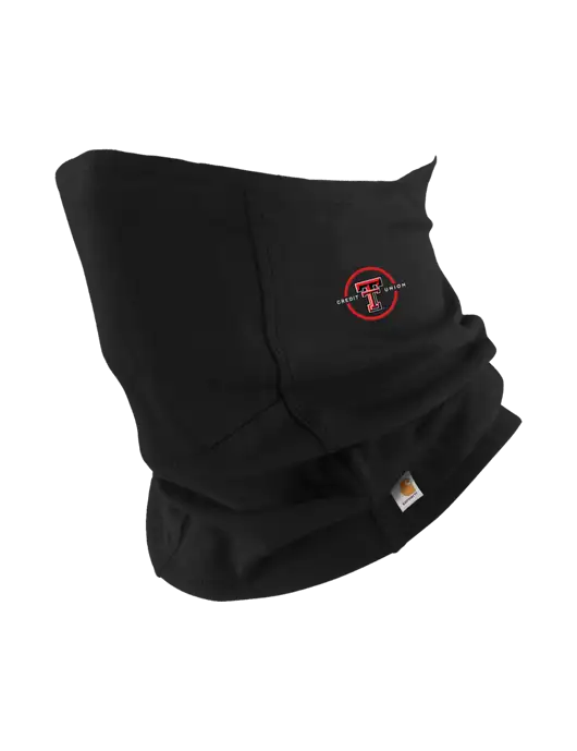 Carhartt Black Cotton Blend Filter Pocket Gaiter w/Texas Tech CU Logo
