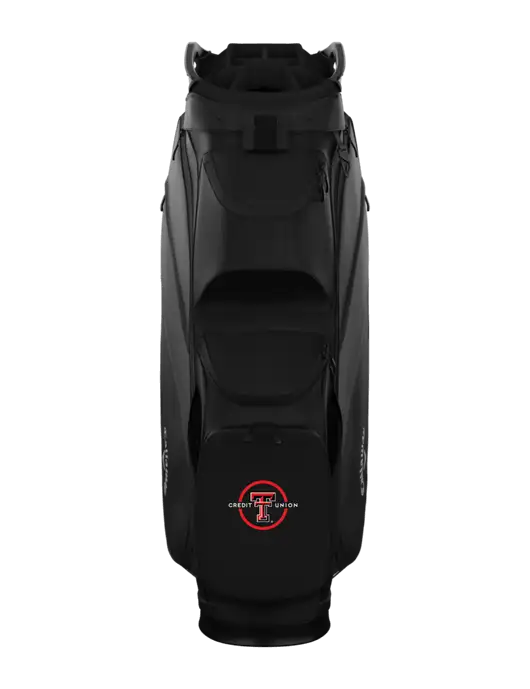 Callaway Chase 14 Black Golf Bag  w/Texas Tech CU Logo