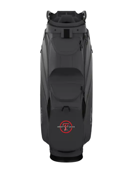 Callaway Chase 14 Charcoal Golf Bag  w/Texas Tech CU Logo