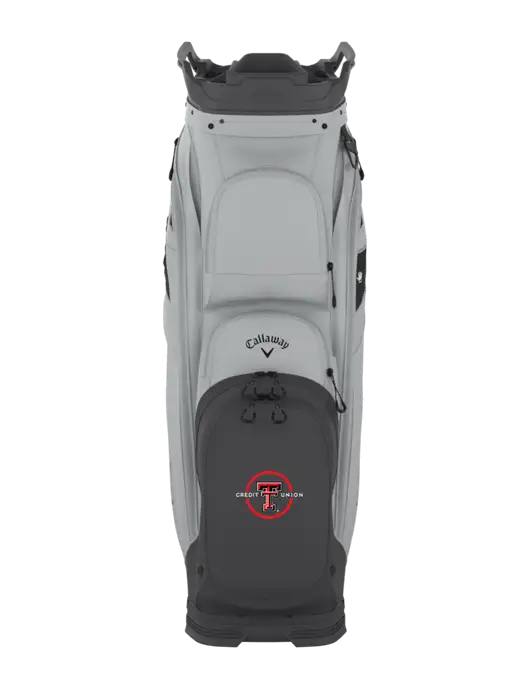 Callaway Org 14 Light Grey Golf Bag  w/Texas Tech CU Logo
