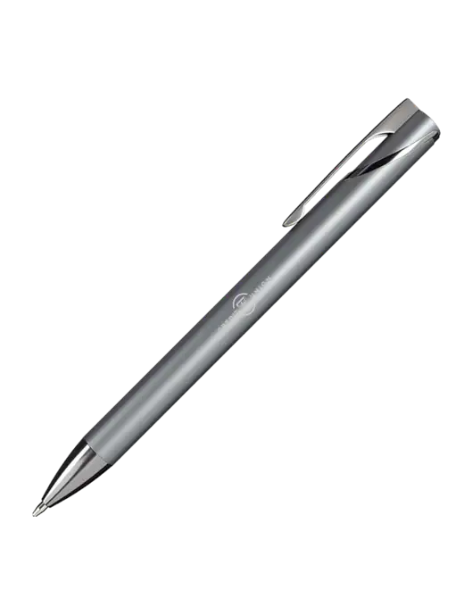Dark Grey HyperNova Ballpoint Pen - Black Ink w/Texas Tech CU Logo